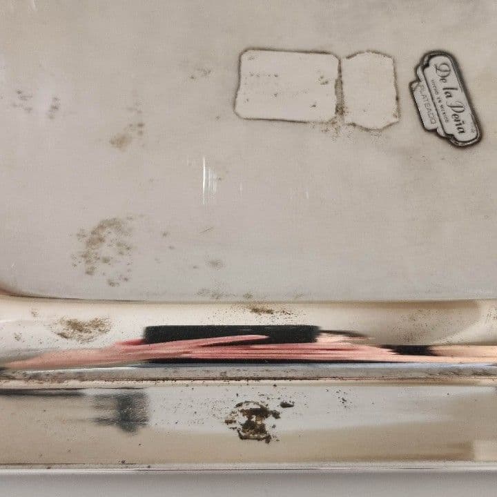 ヴィンテージ　メキシコ　De La Peña  シルバープレート　トレイ