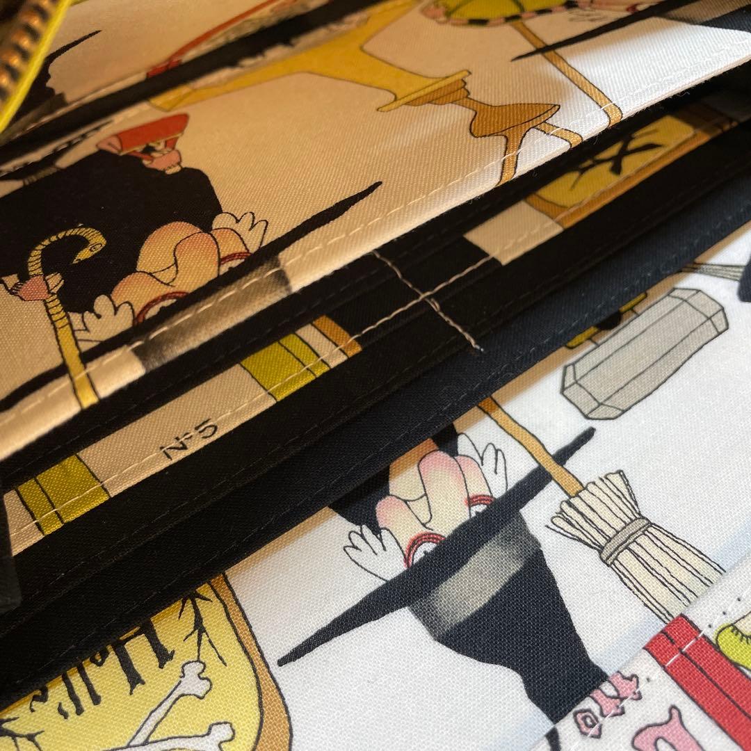 ラスト　長財布　やりくり財布　ハンドメイド　トートバッグ　ハンドメイド