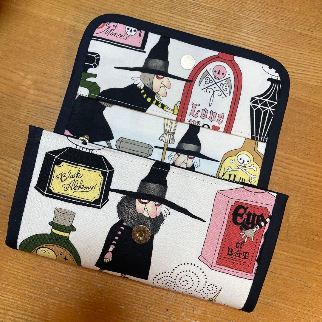 ラスト　長財布　やりくり財布　ハンドメイド　トートバッグ　ハンドメイド