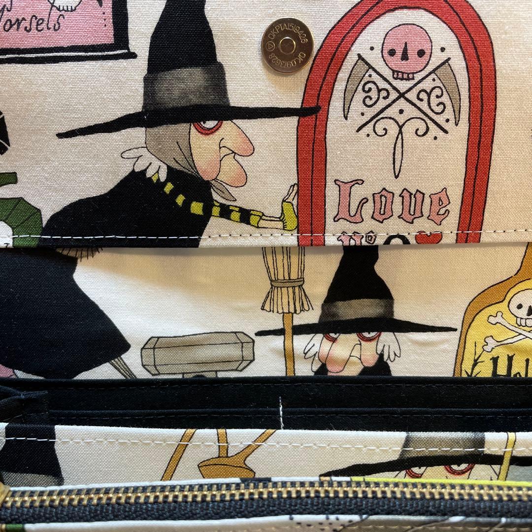 ラスト　長財布　やりくり財布　ハンドメイド　トートバッグ　ハンドメイド