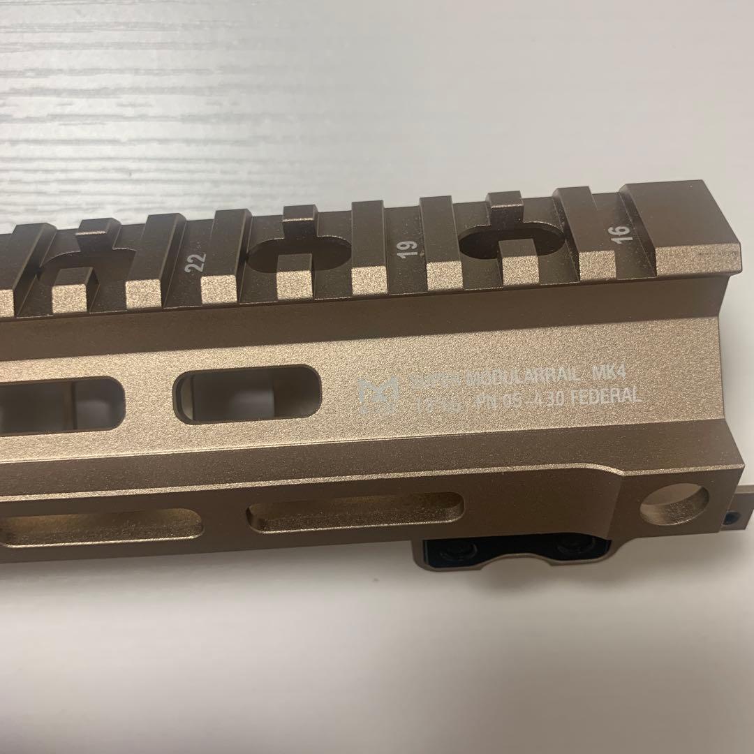 東京マルイMWS用m-lok ハンドガード、グリップ、バレルガイド、レンチ