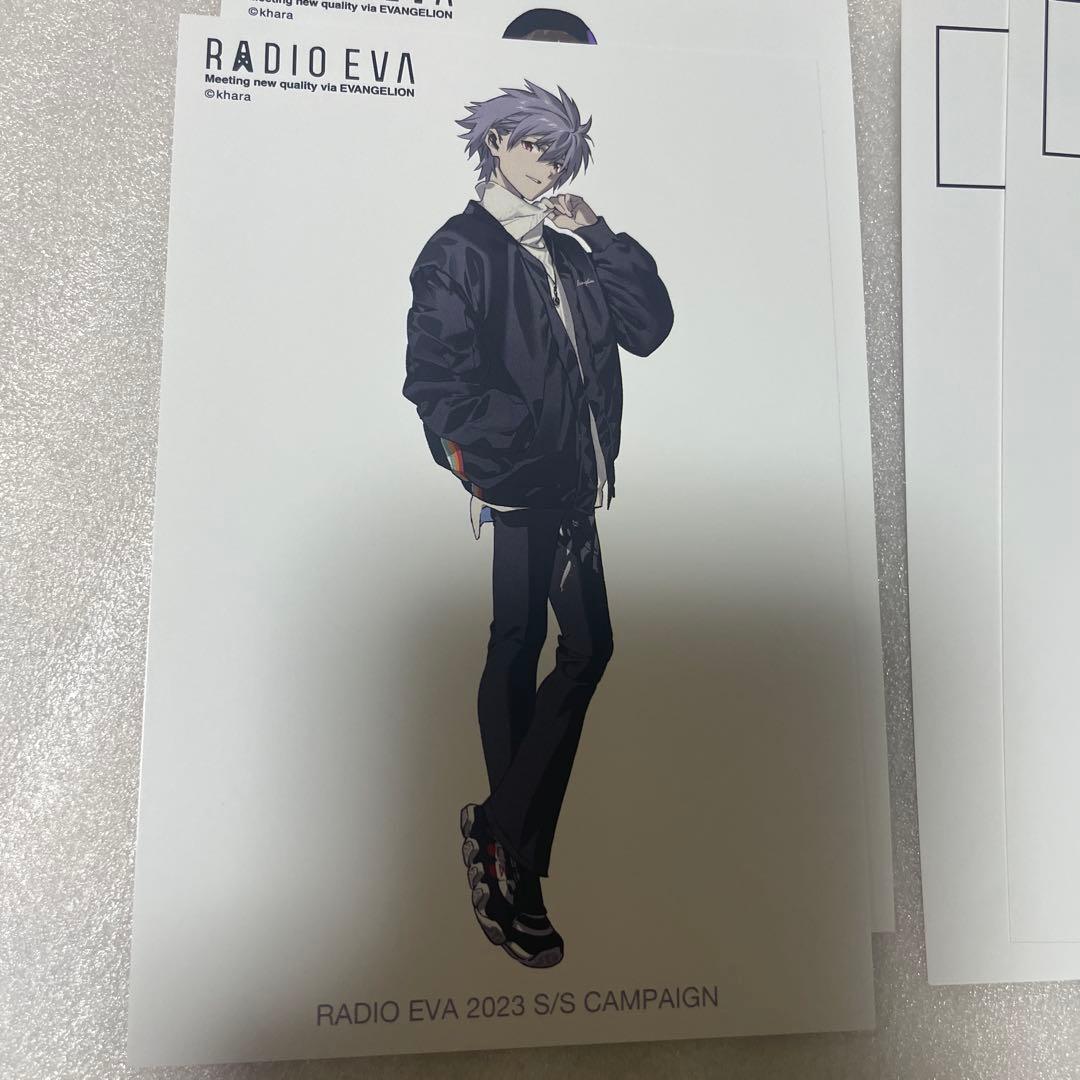 エヴァンゲリオン ポストカード5枚セット RADIO EVA 2023