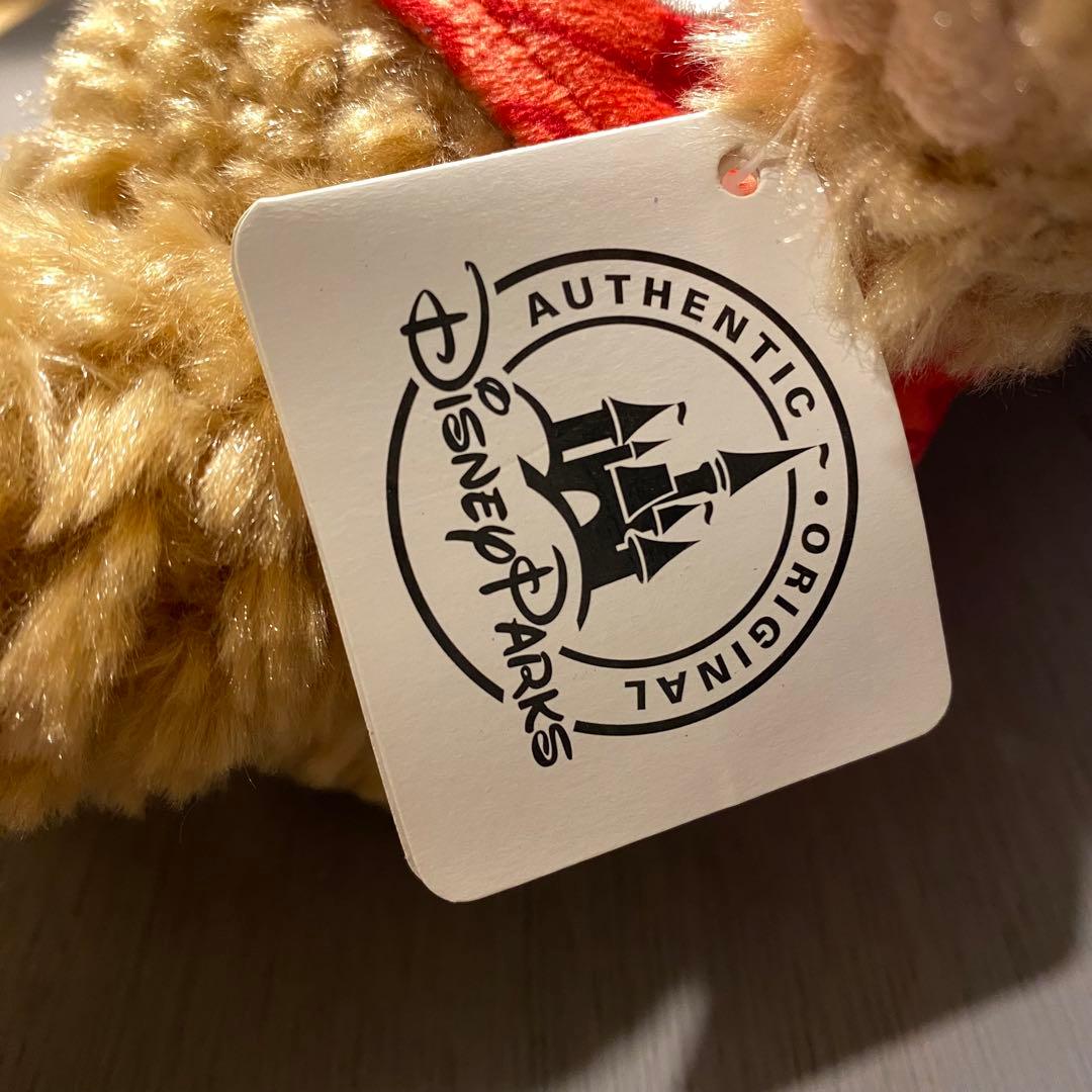 香港限定 タグ付き バレンタイン ダッフィー ぬいぐるみ 香港ディズニーランド