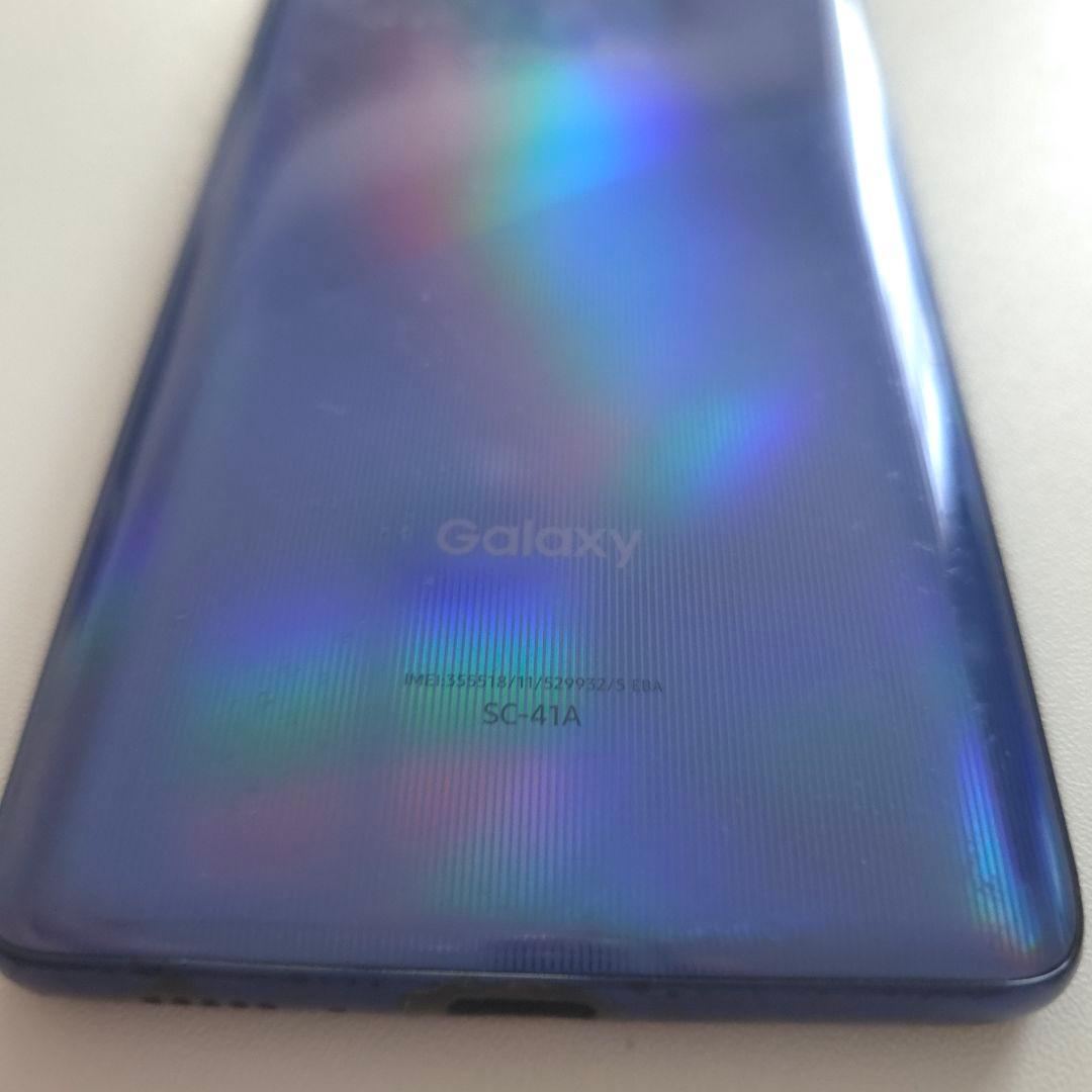 新品ケース付き Galaxy A41 シムフリーアンドロイド12 ８５９