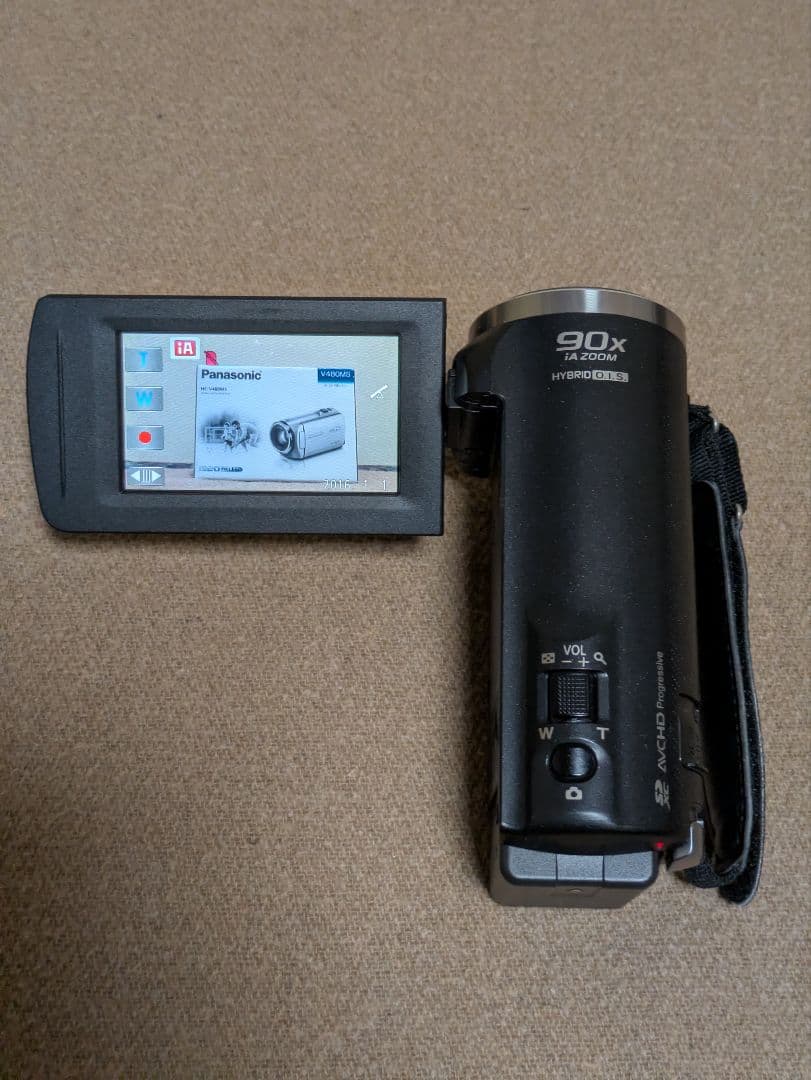 【Panasonic】デジタルカメラ　ブラック　軽量 卒業式、入学式すぐ使えます