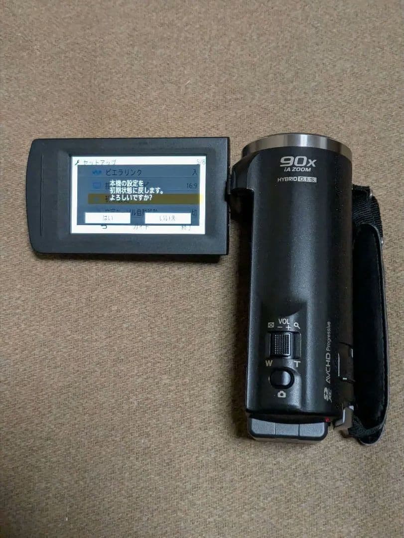 【Panasonic】デジタルカメラ　ブラック　軽量 卒業式、入学式すぐ使えます