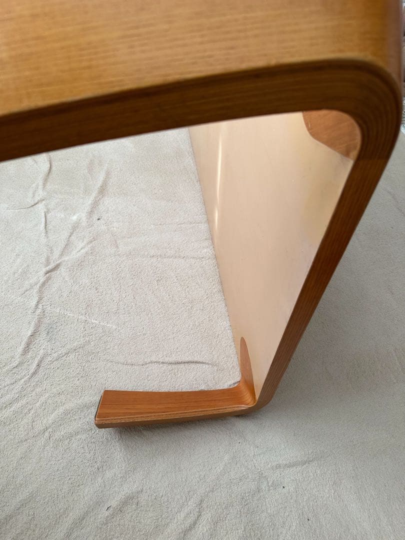 天童木工　座卓　テーブル　曲木