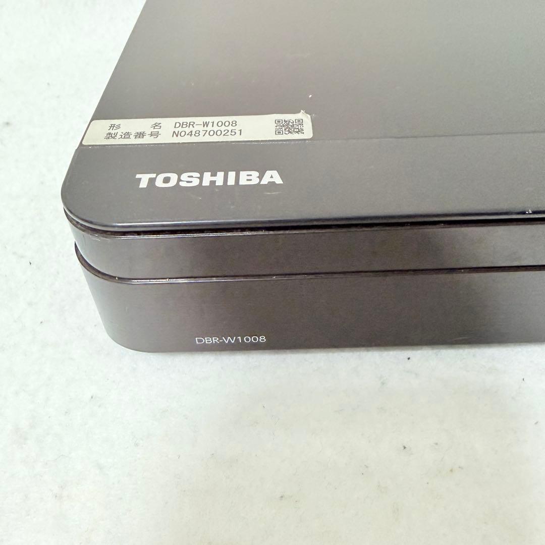 TOSHIBA REGZA レグザ ブルーレイ DBR-W1008 ジャンク