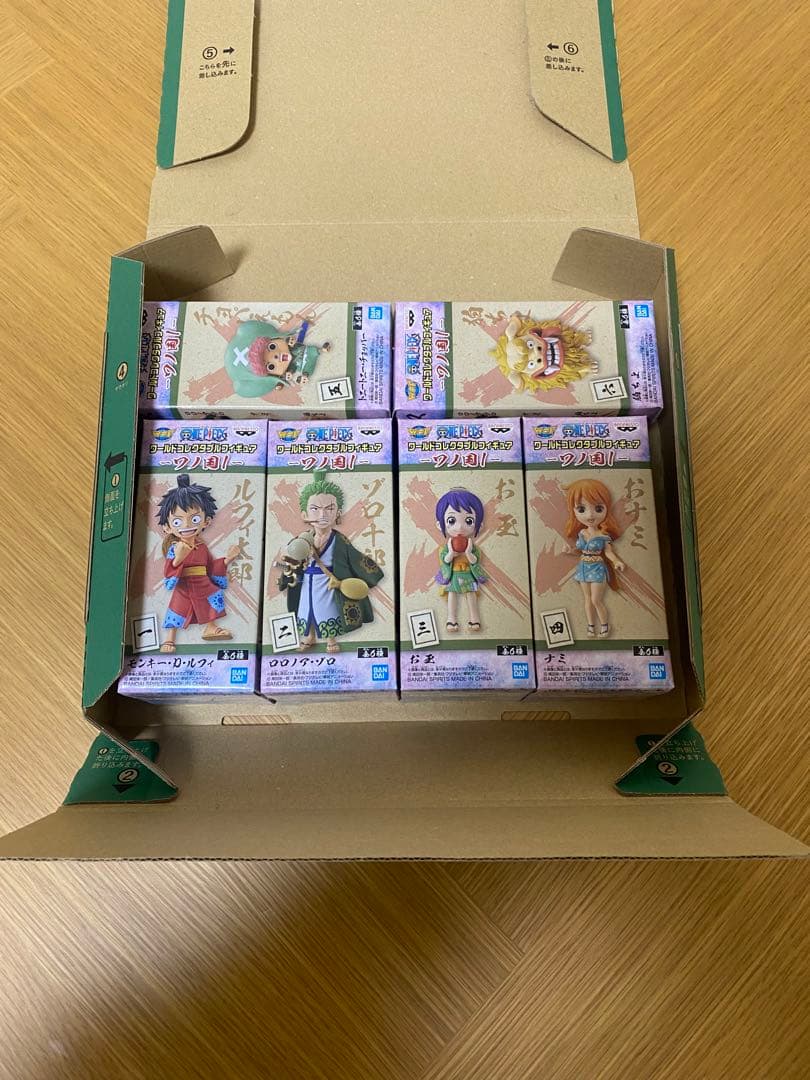 ワンピース　ワーコレ　ワノ国1 コンプリート