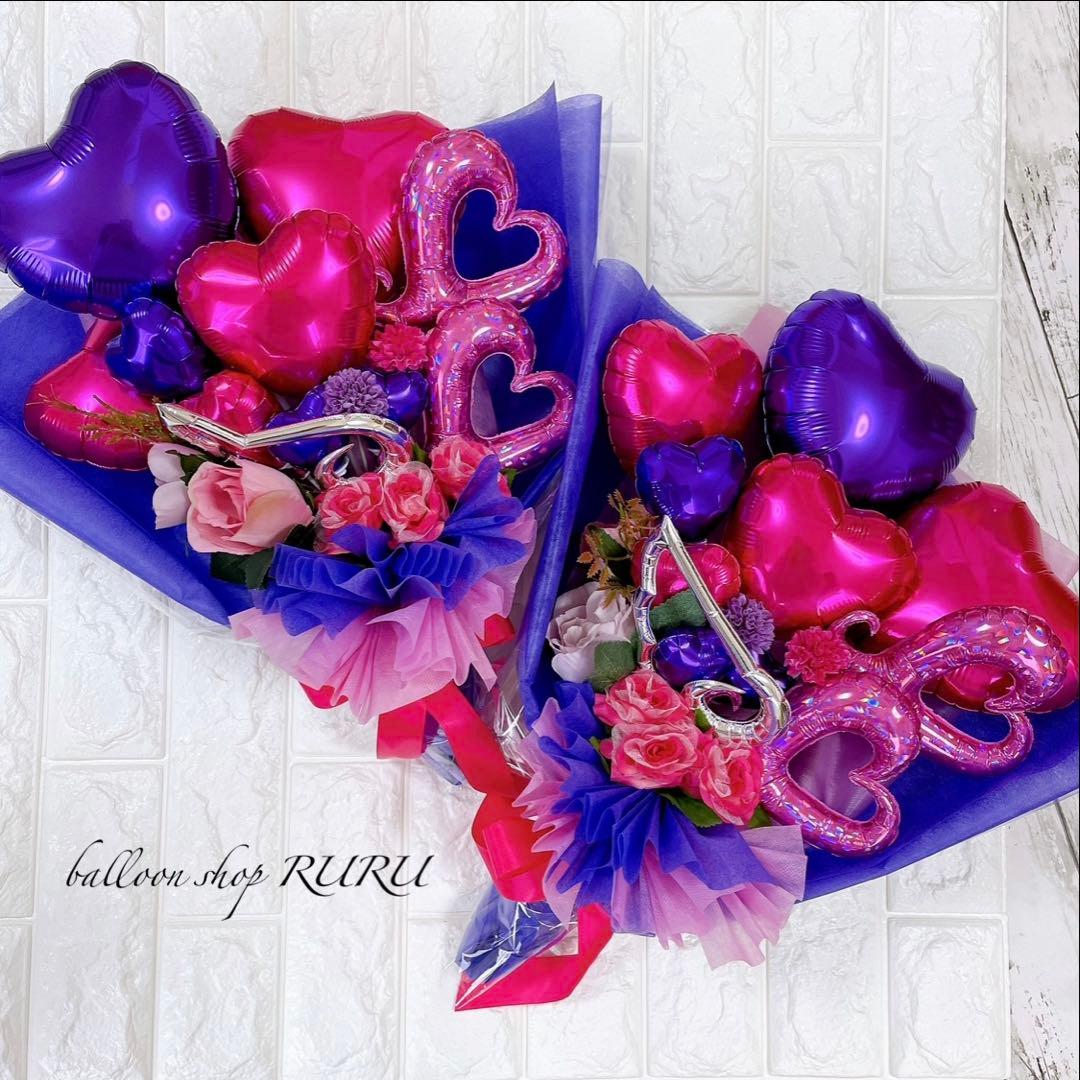 バルーンブーケ　バルーンギフト　手持ちブーケ　　バルーン　生誕祭　推し