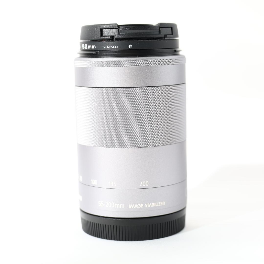 【美品】Canon EF-M 55-200mm IS STM ミラーレス 望遠