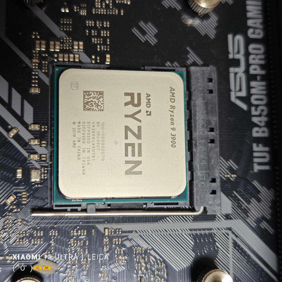 N*a様 Ryzen 9 3900 ddr4 32gb 水冷 マザーセット