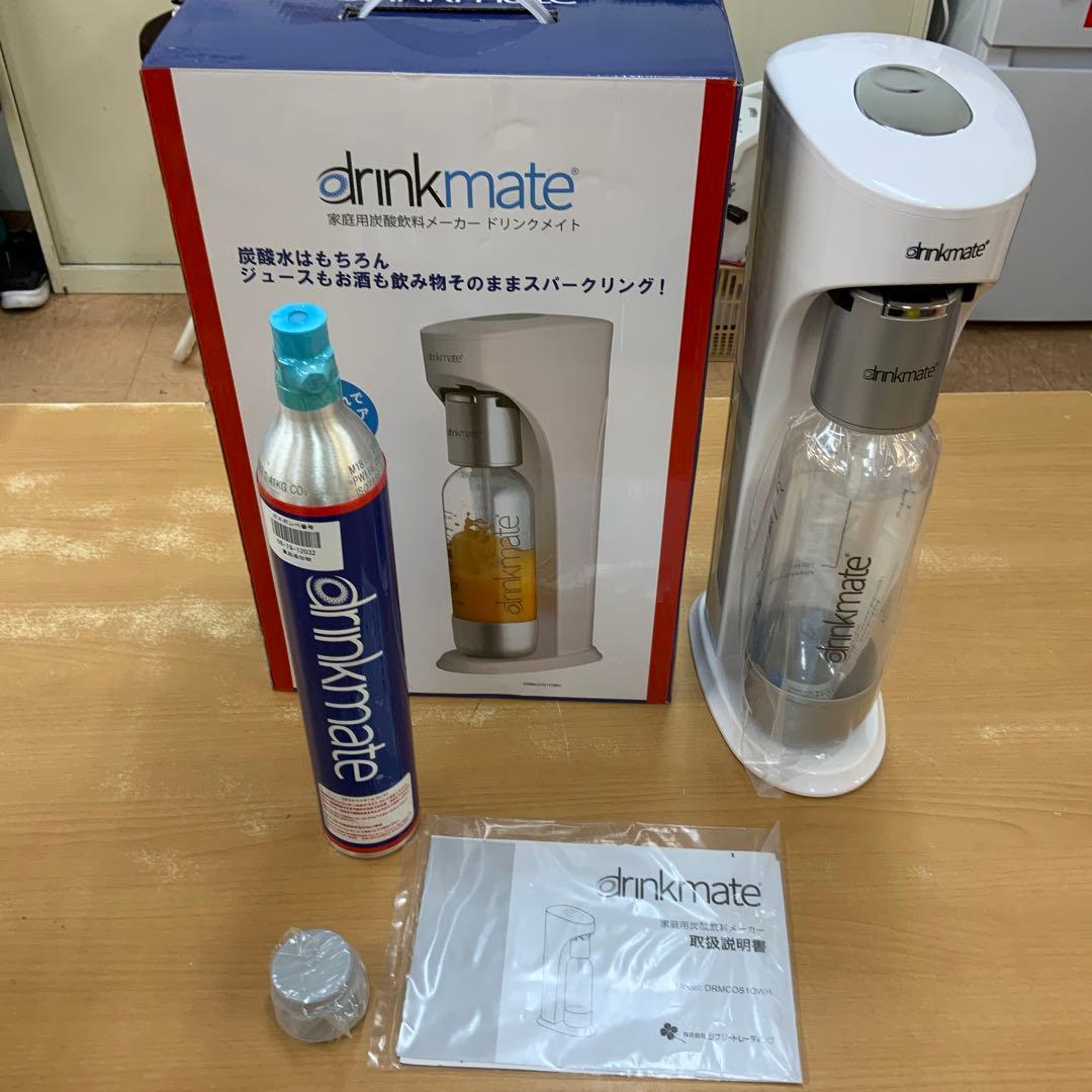 11)家庭用炭酸飲料メーカー ドリンクメイト DRMCOS10WH
