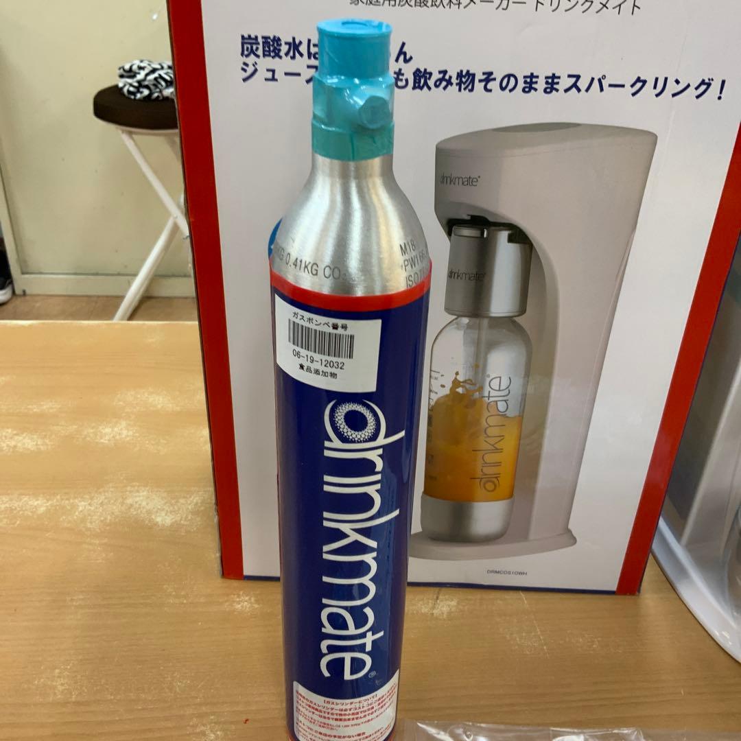 11)家庭用炭酸飲料メーカー ドリンクメイト DRMCOS10WH