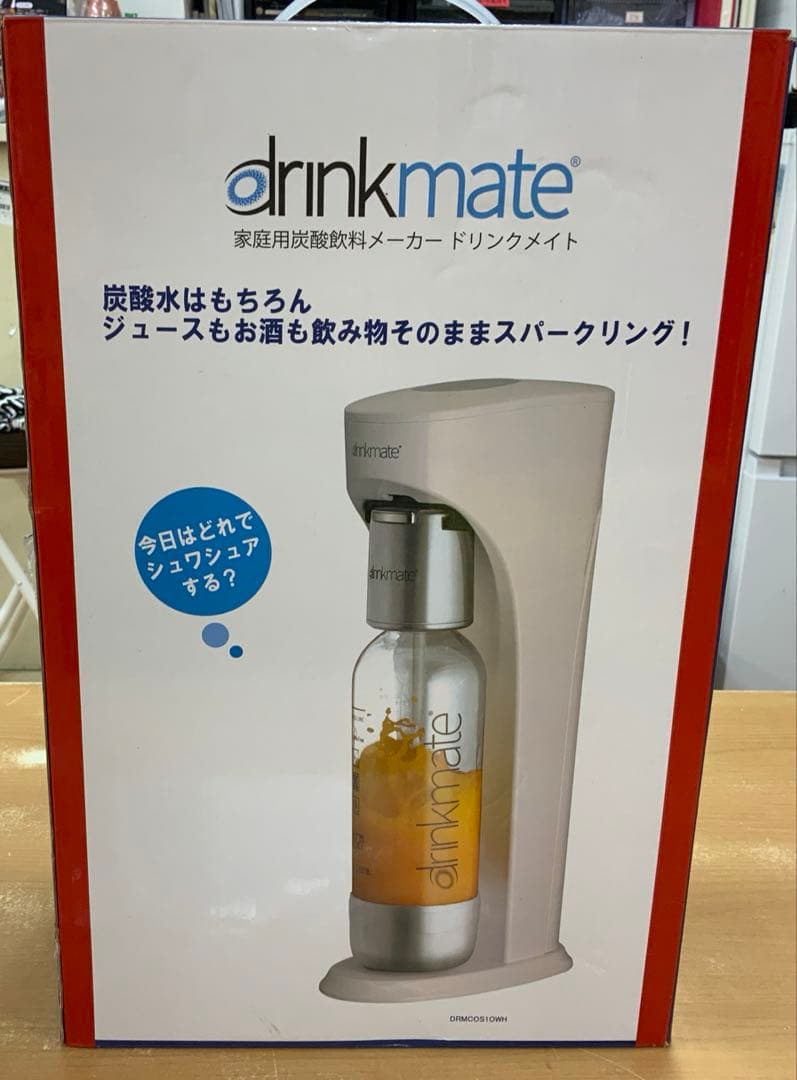 11)家庭用炭酸飲料メーカー ドリンクメイト DRMCOS10WH