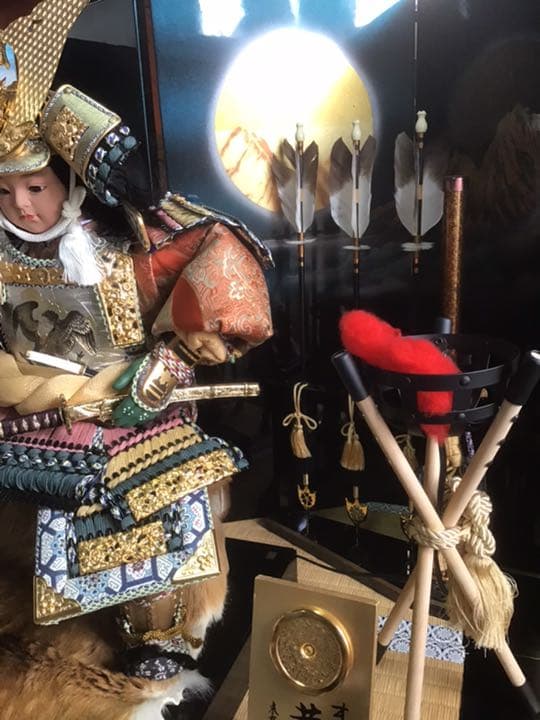 久月　五月人形　五月飾り　若大将　兜　甲冑