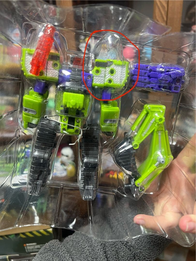 TFC TOYS トランスフォーマー　デバスター　非正規　アップグレードパーツ