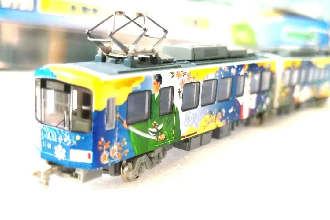 MODEMO 江ノ島電鉄 1100形 義経号（M車）レア Nゲージ