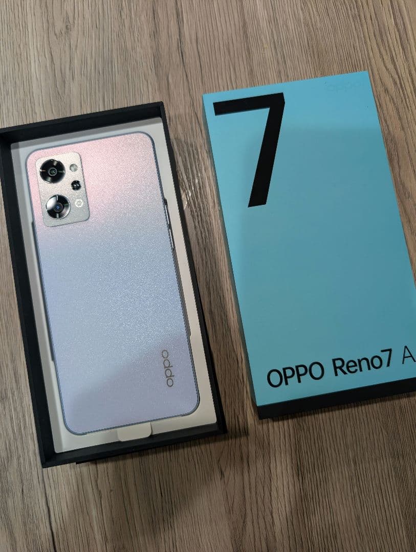 美品　OPPO Reno7 A ドリームブルー
