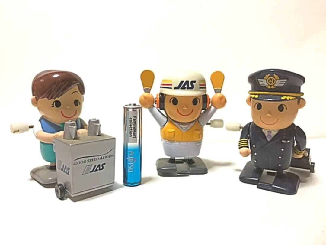 貴重！JAS３体キャラクターグッズ逸品