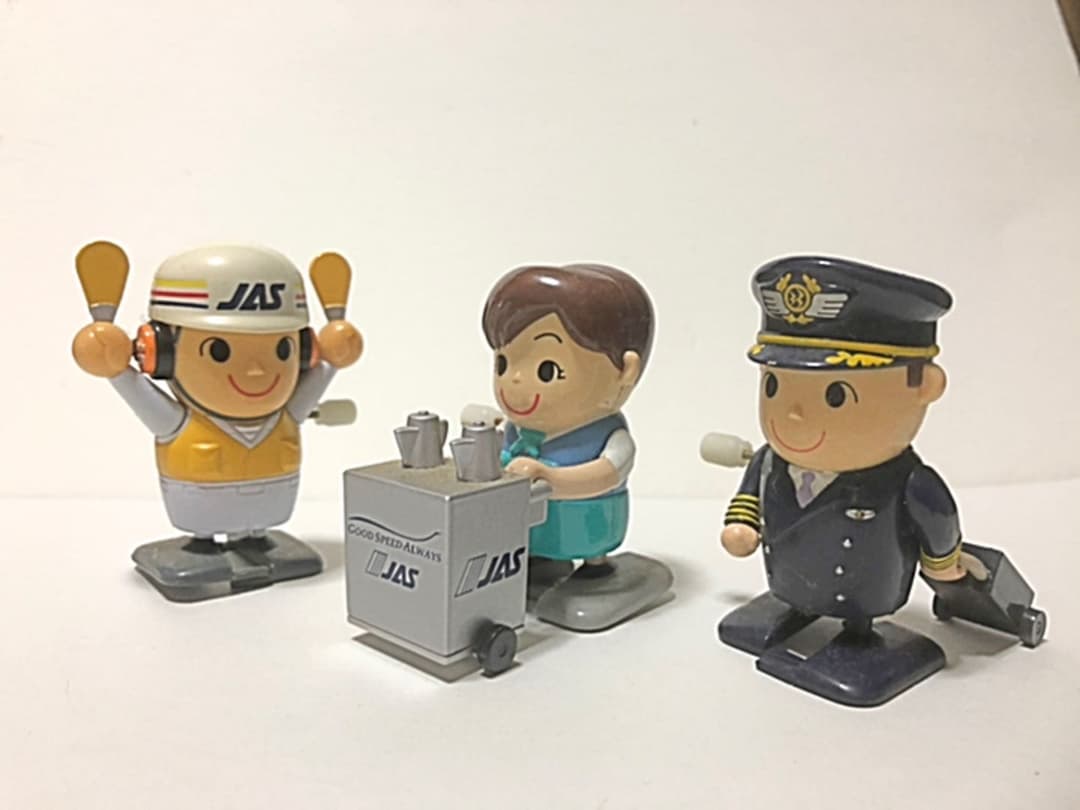 貴重！JAS３体キャラクターグッズ逸品