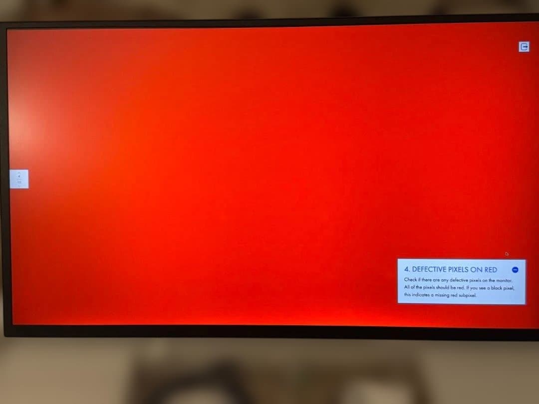 24.5″ 165Hz WQHDモバイルモニター　色むらあり