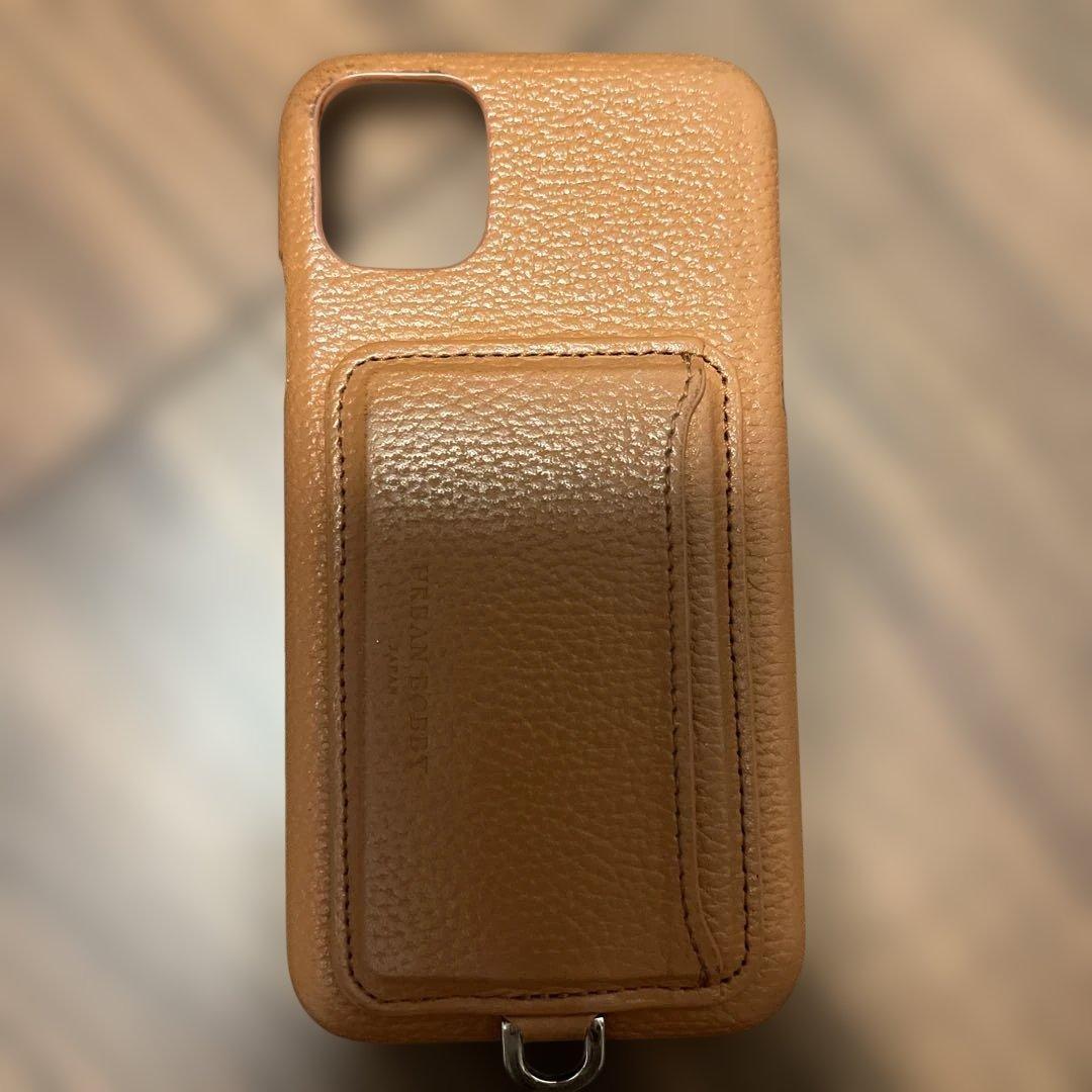 URBAN BOBBY レザー iPhoneXR/11 ストラップ付き