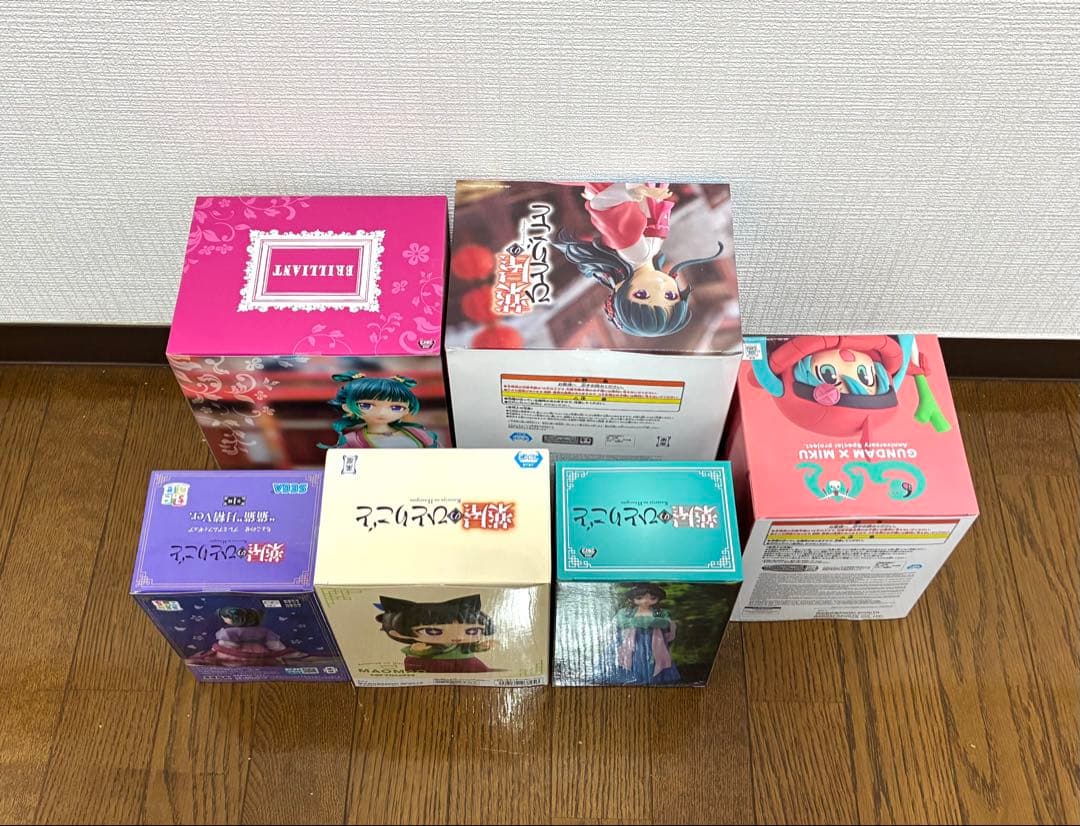 【人気アニメフィギュア 6種6個セット】 ♪__♪/