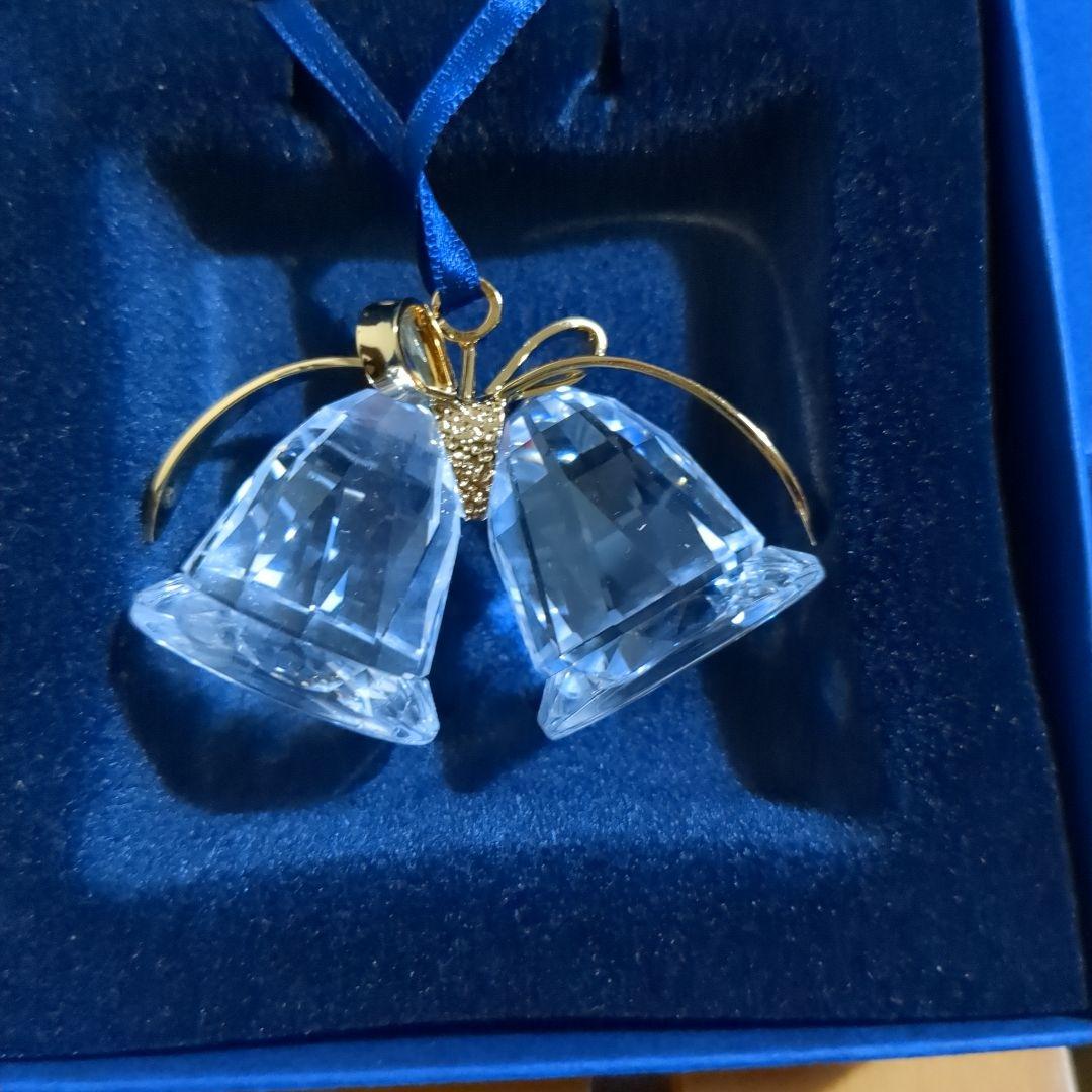 スワロフスキー☆クリスマスオーナメントベル