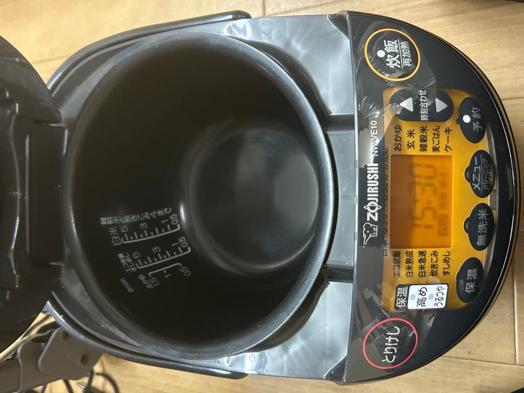 象印 IH炊飯ジャー 2023年製 NW-VE10 5.5合炊き　現状品