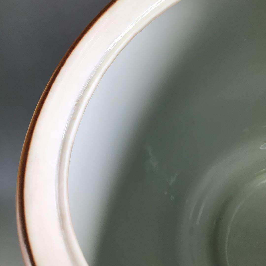 Ｐ９７８　水指　『千古窯造』『染付竹雀文』『一重口水指』　共箱　茶道具