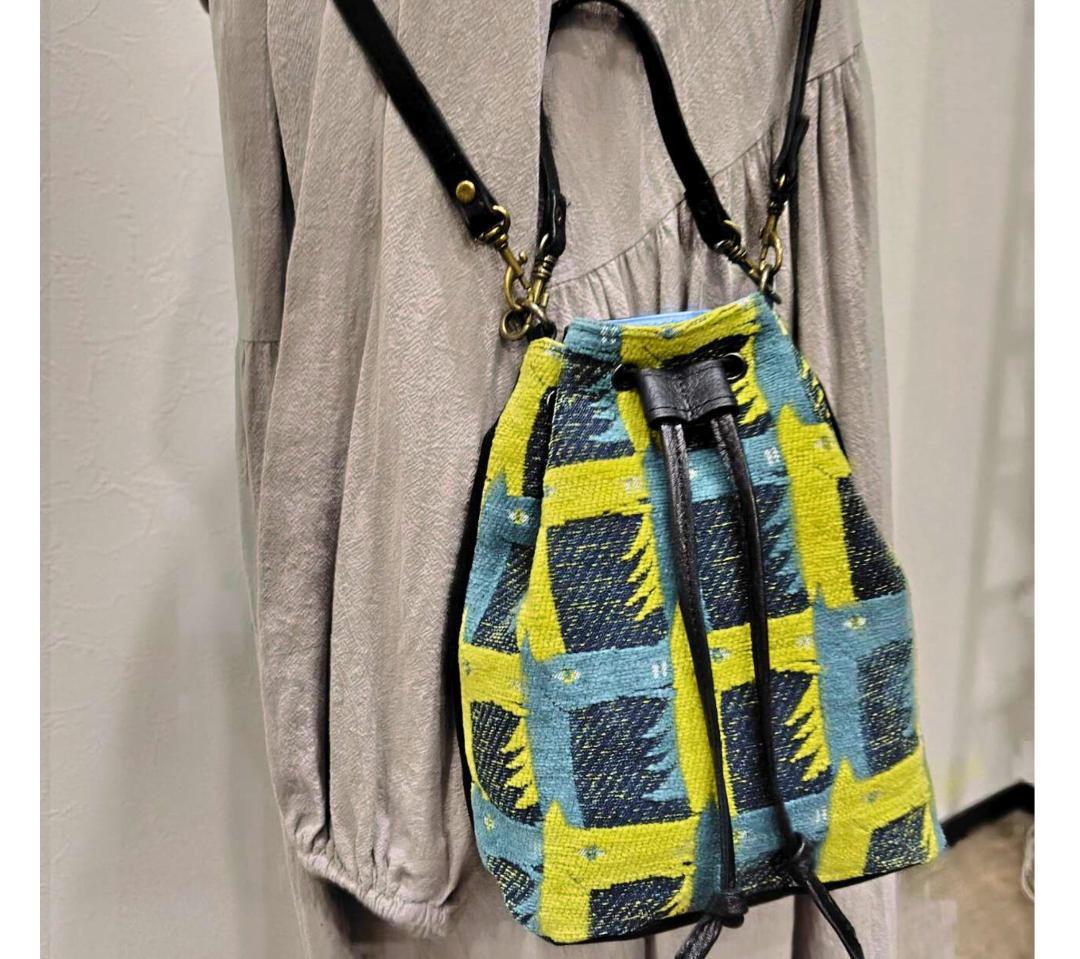 【専用】/thoroughbredサラブレットネイビー/巾着ポシェット