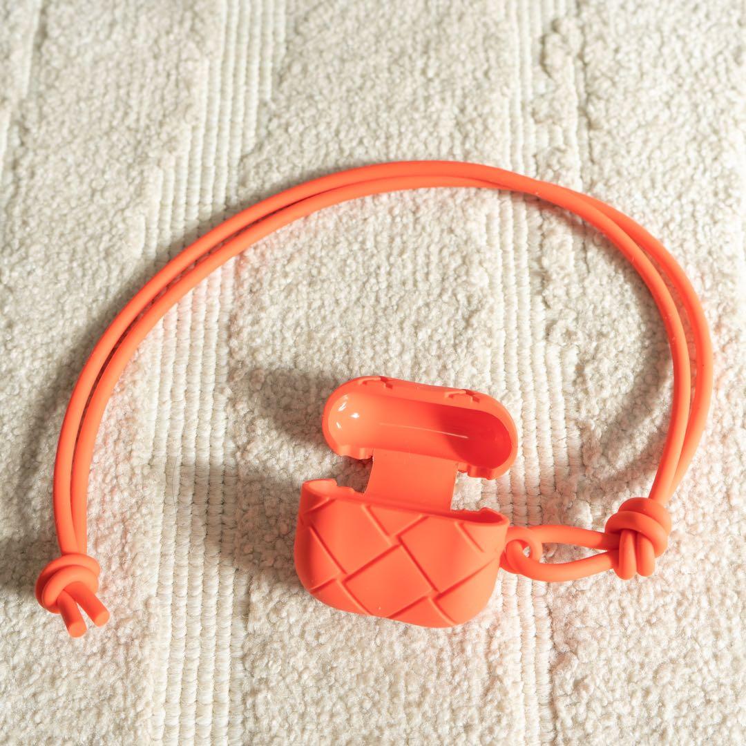 【極美品】Bottega Veneta AIRPODS ケース オレンジ