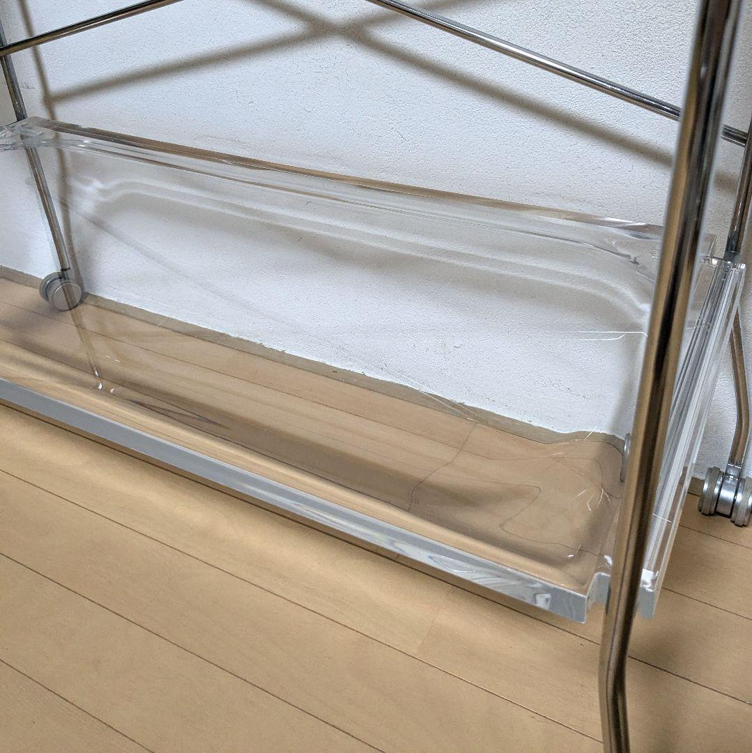 Kartell FLIP カルテル フリップ クリスタル ワゴン 折りたたみ