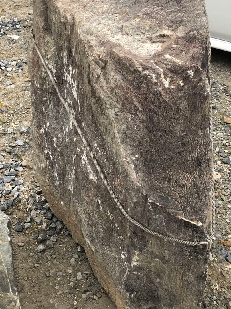 【茨城・配送可】高さ110cm 立石 主石クラス 自然石 和庭・造園向き