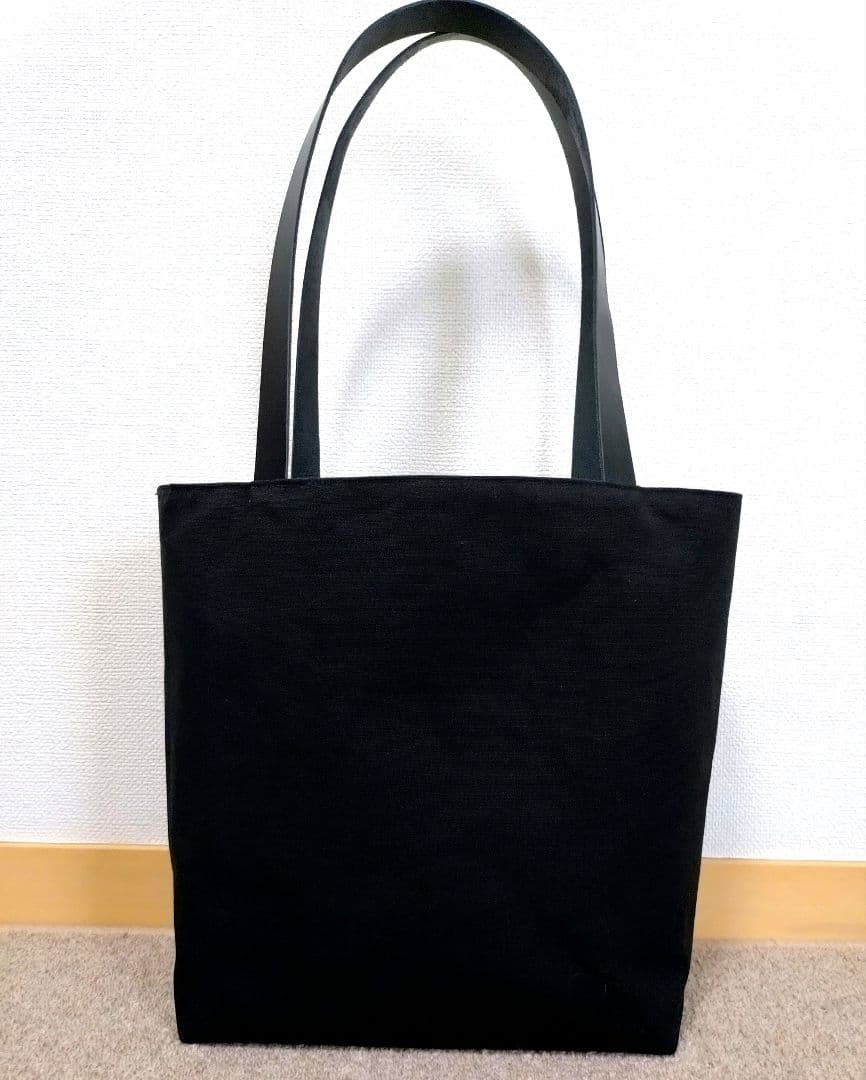 ミナペルホネントートバッグ大き目　　ブラックハンドメイド