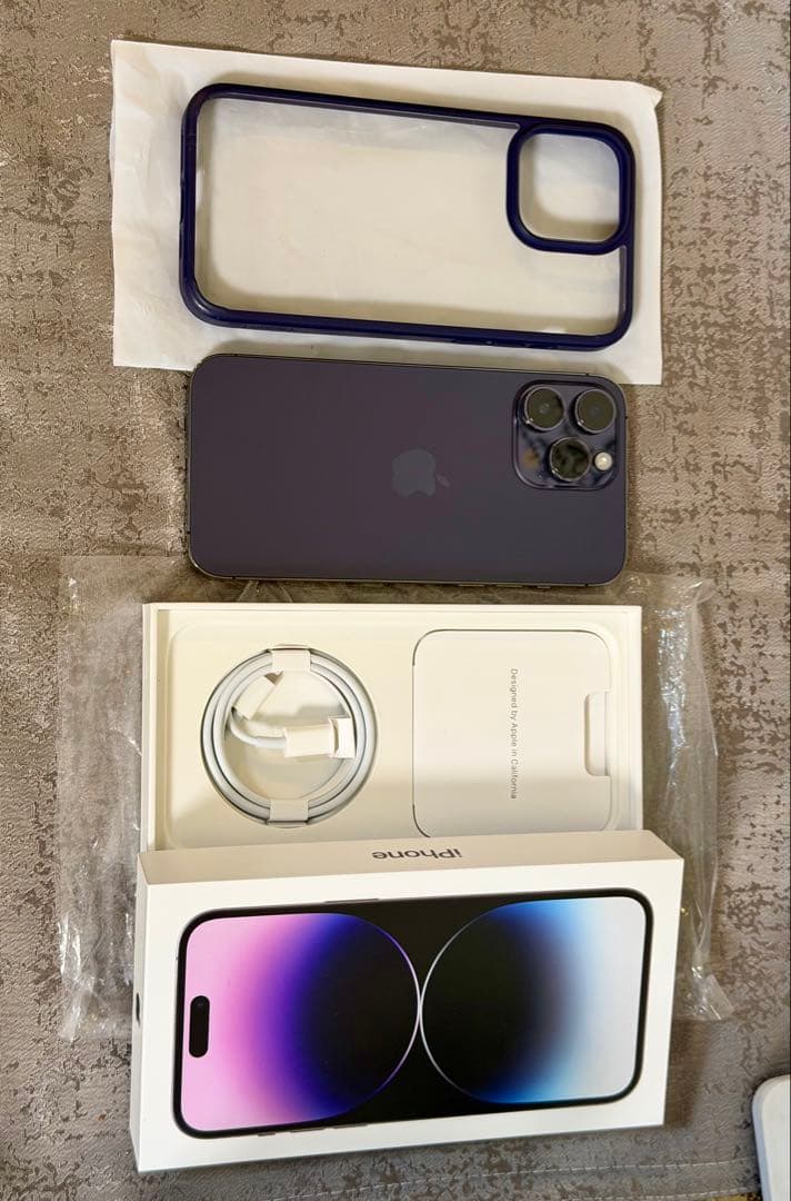 ★iPhone 14 Pro Max 512GB 国内SIMフリー★ケーブル2個