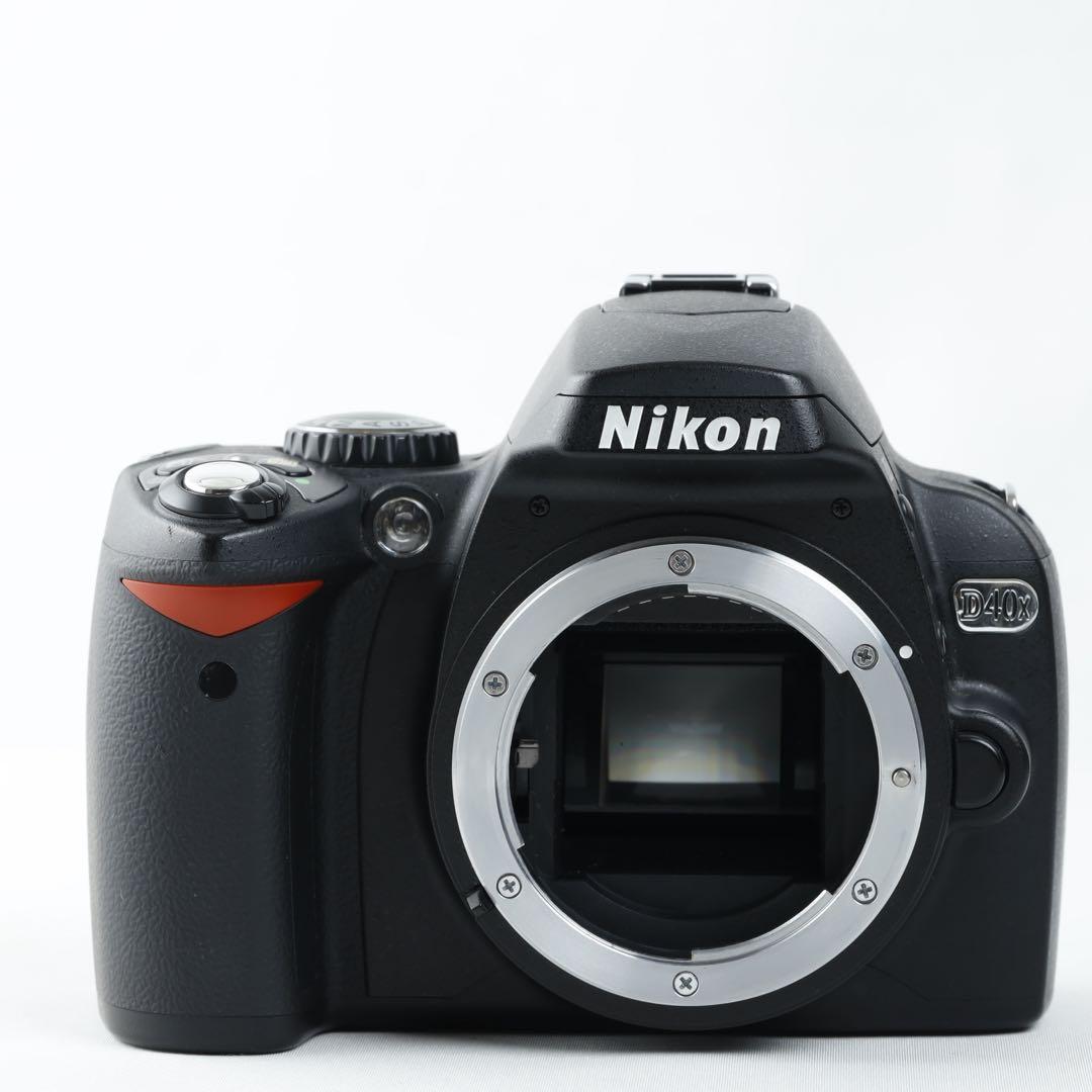 初心者おすすめデジタル一眼レフ★NIKON D40X★ダブルレンズセット