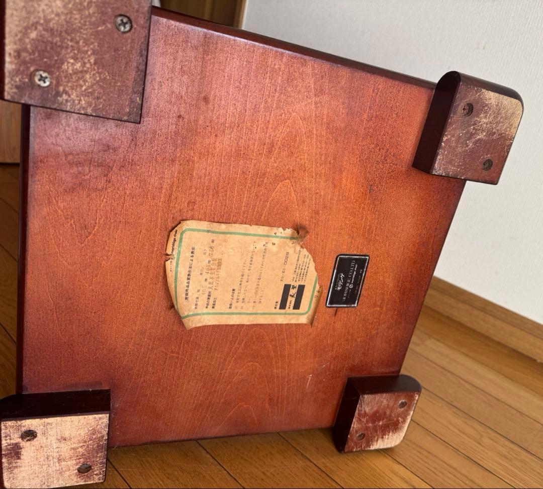 希少　ヴィンテージ　モリシゲ　電話台　花台　サイドテーブル