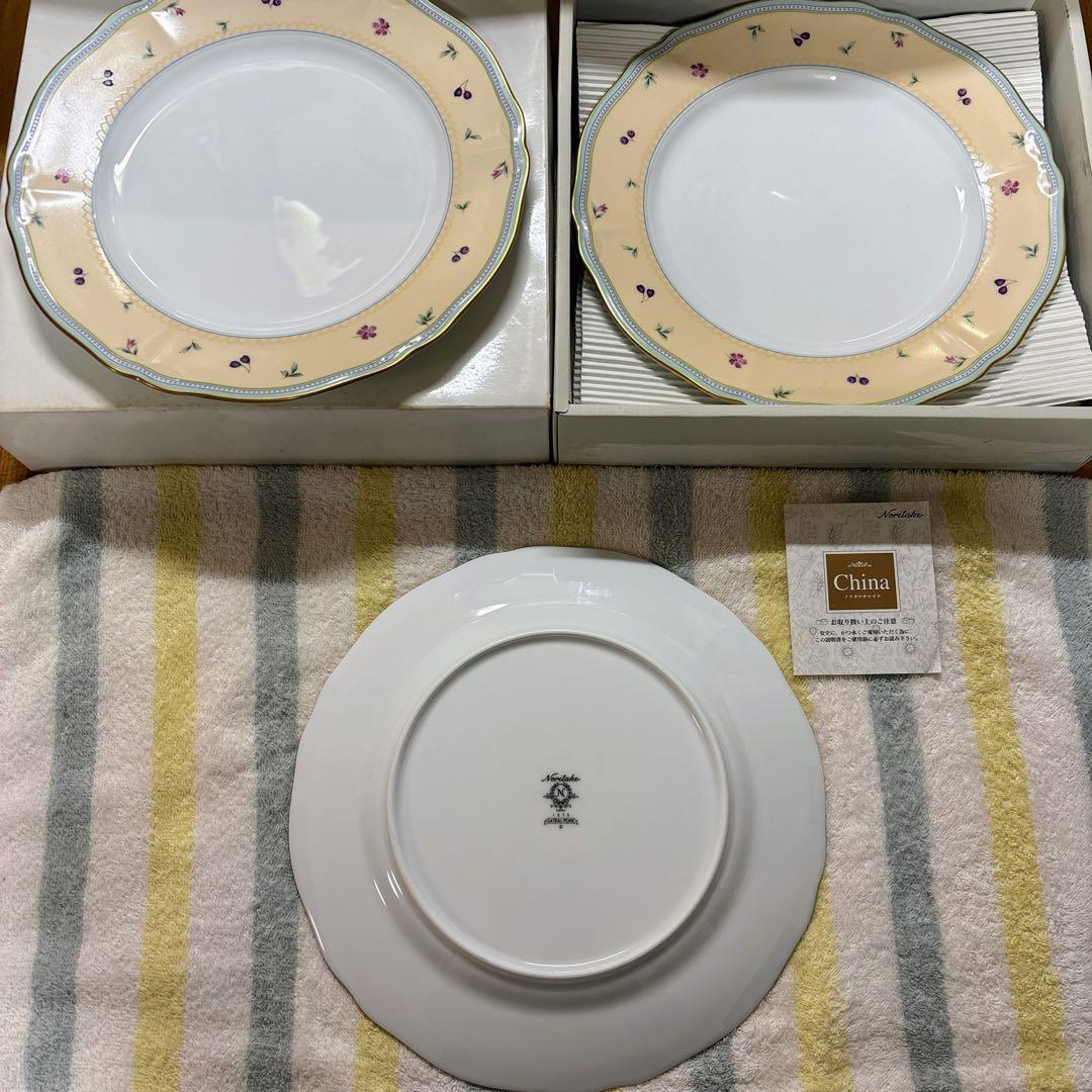 ノリタケ ガトゥープワール　27cmディナー皿5pcセット　ディナープレート