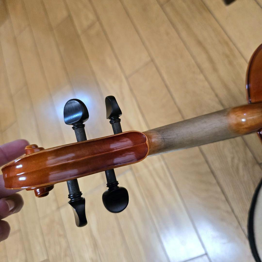 1/2サイズ バイオリン 初心者 子供用 フレット付き バイオリンセット