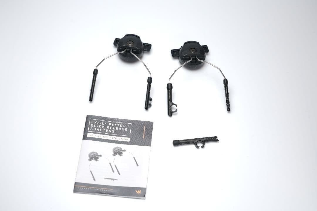 個人装備 EXFIL PELTOR QUICK RELEASE ADAPTERS