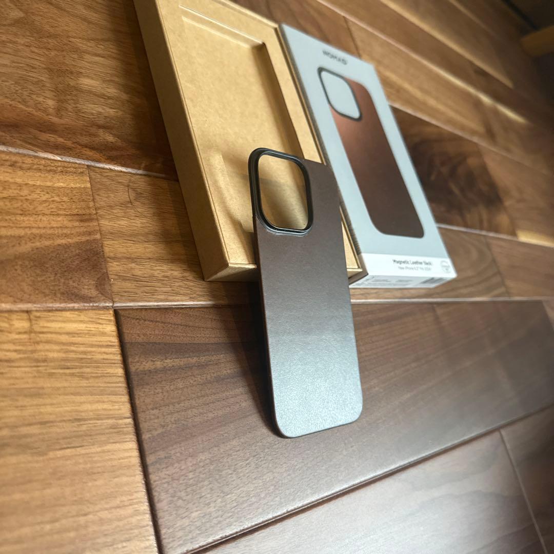 NOMAD Magnetic Leather Back ブラウン