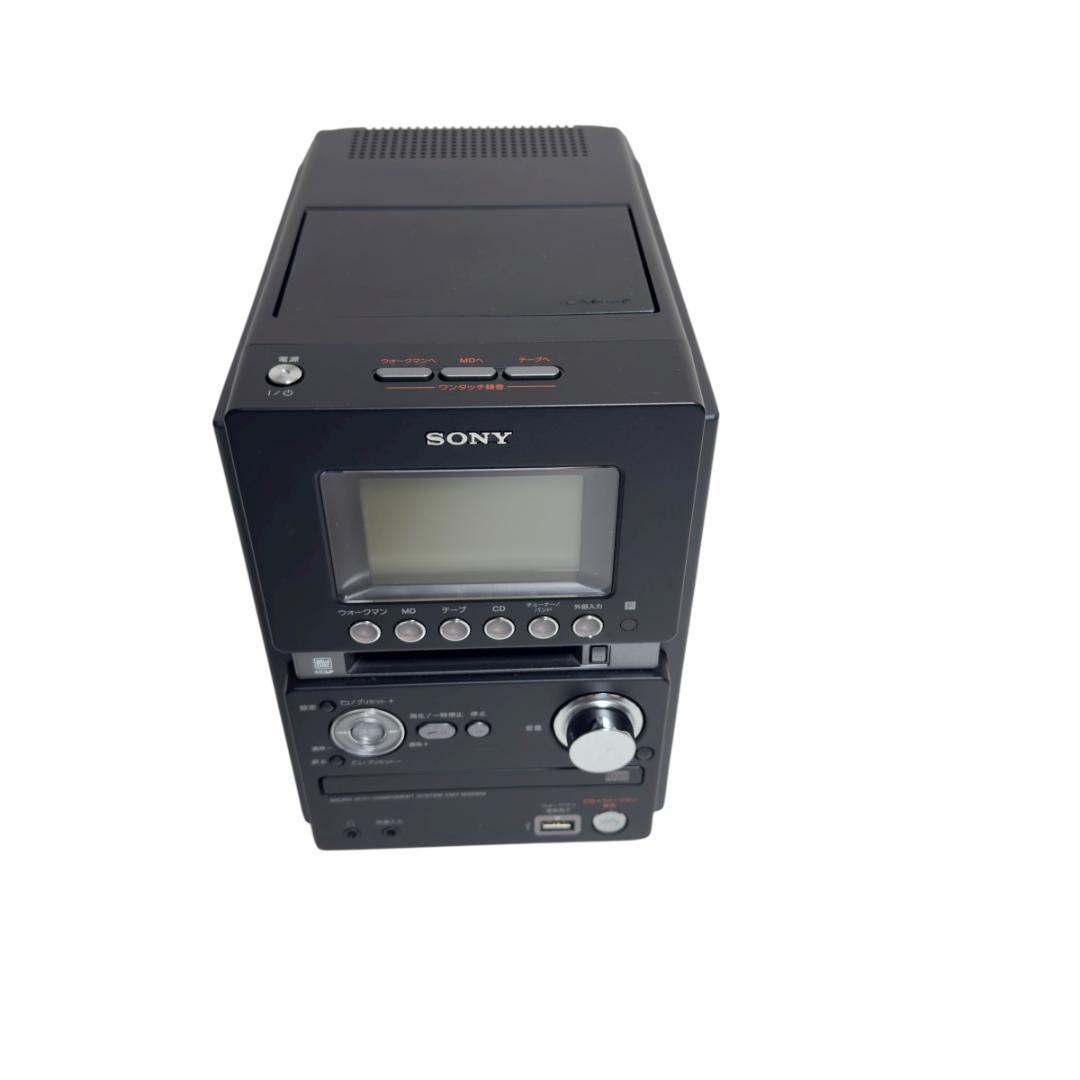 美品　SONY ソニーミニコンポ HCD-M35WM CD MD カセット
