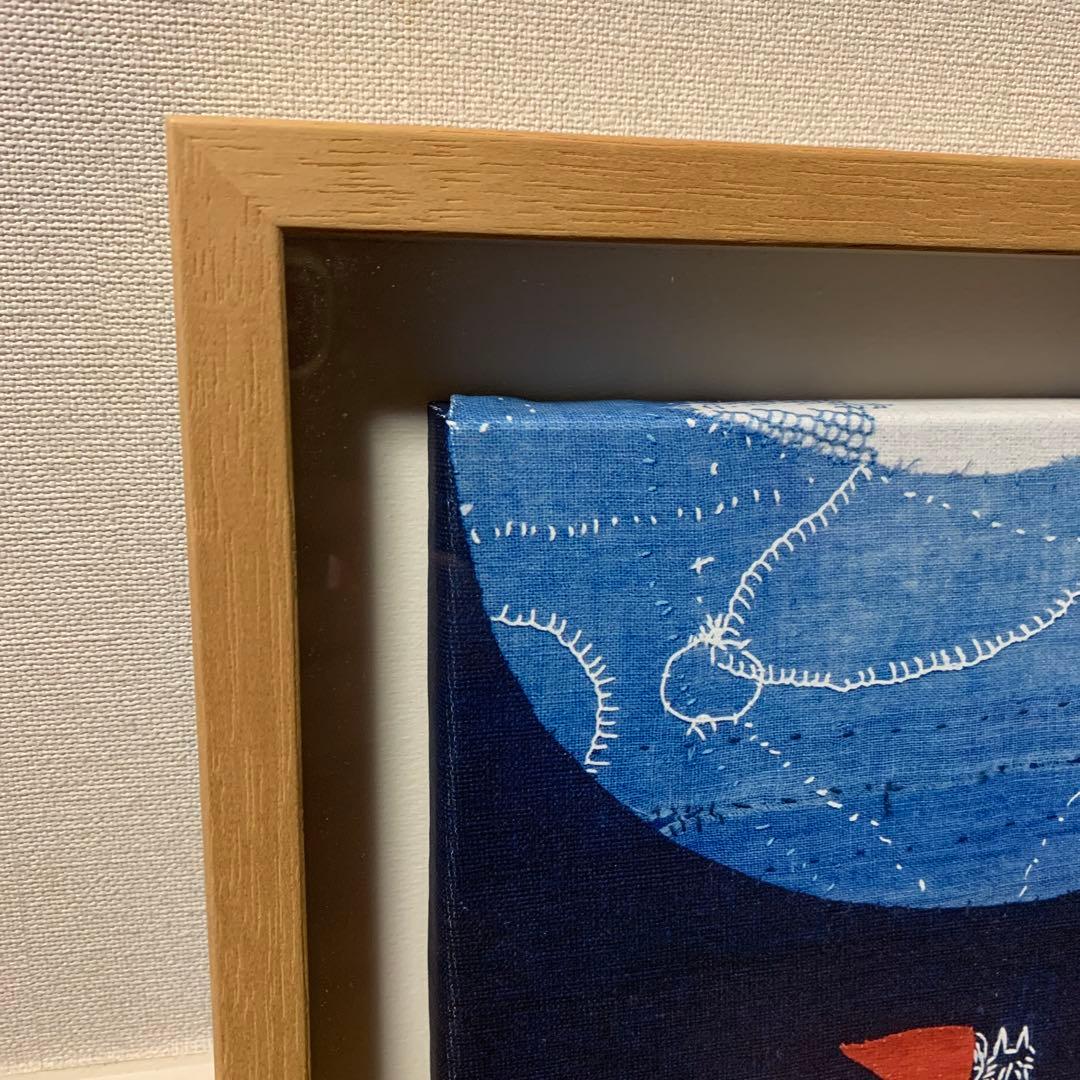 ミカオ　MICAO 「お月見」版画　絵画