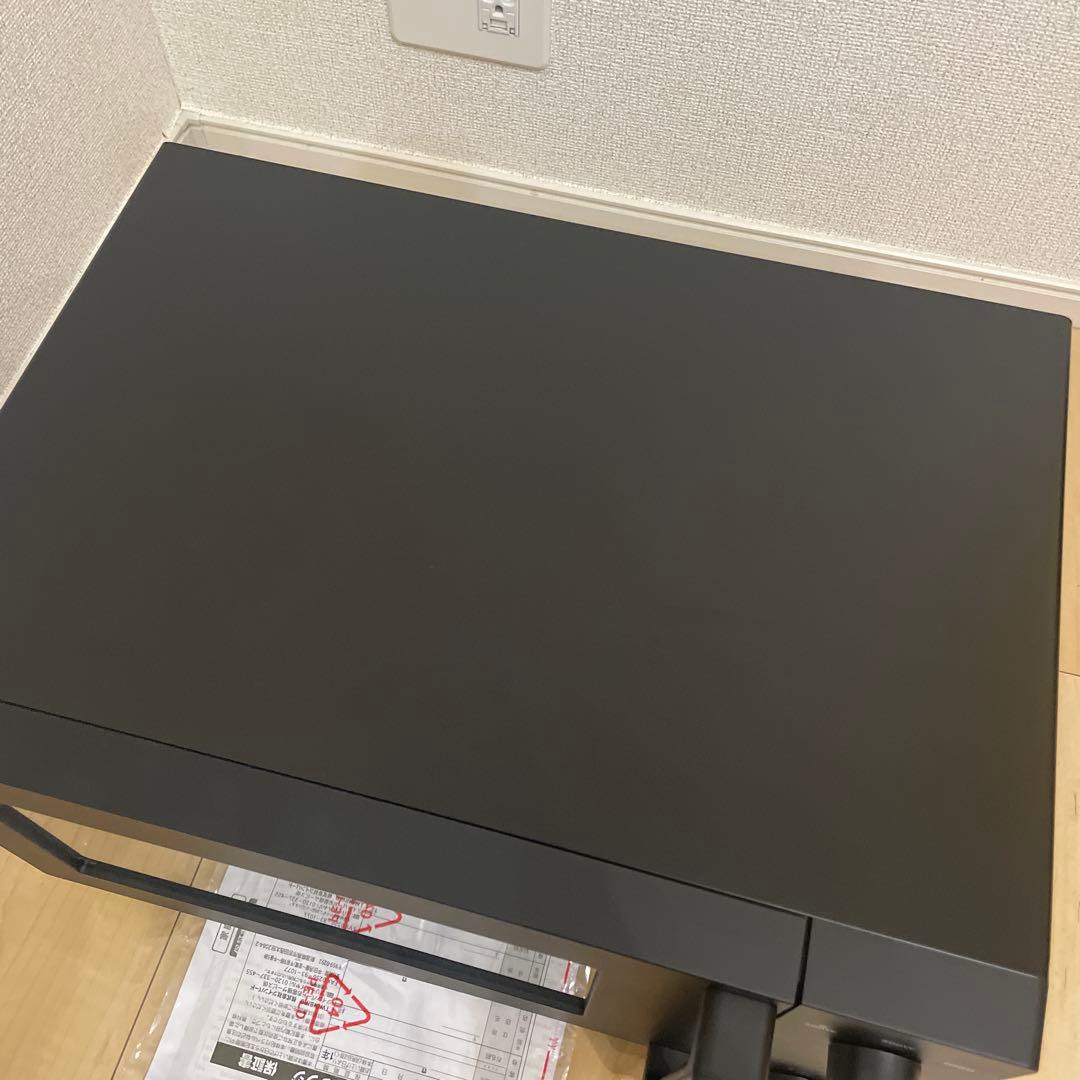 TWINBIRD（ツインバード） フラット電子レンジ DR-E268B　ブラック