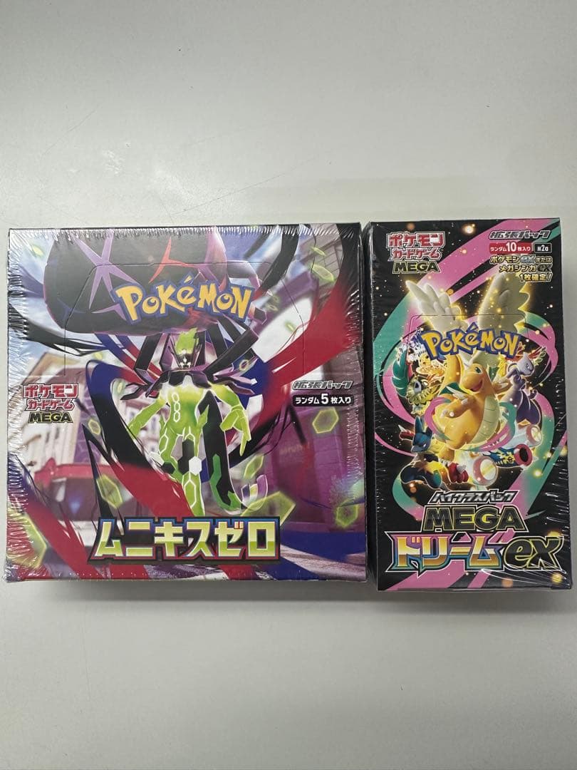 新品未開封 シュリンク付き ポケモンカード MEGAドリームEX ムニキスゼロ