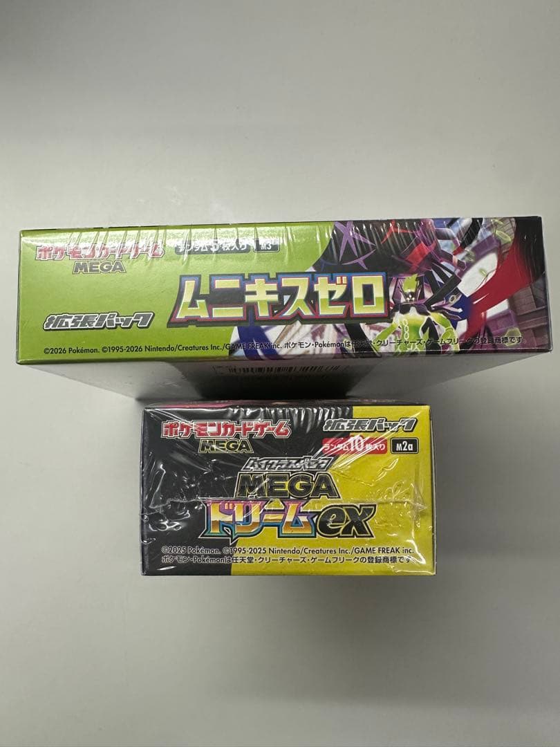 新品未開封 シュリンク付き ポケモンカード MEGAドリームEX ムニキスゼロ