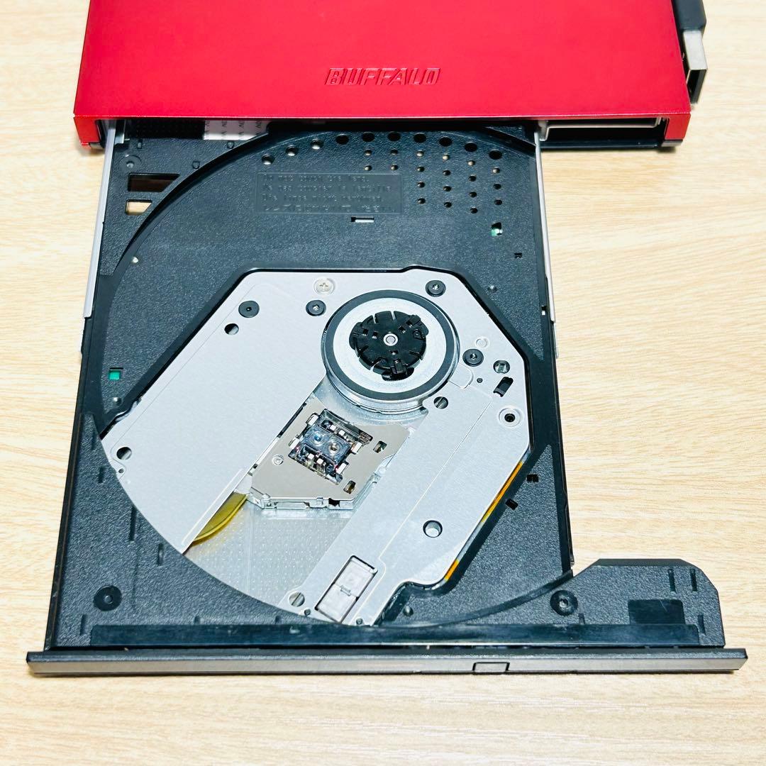 BUFFALO バッファロー ポータブル ブルーレイドライブ スリムタイプ