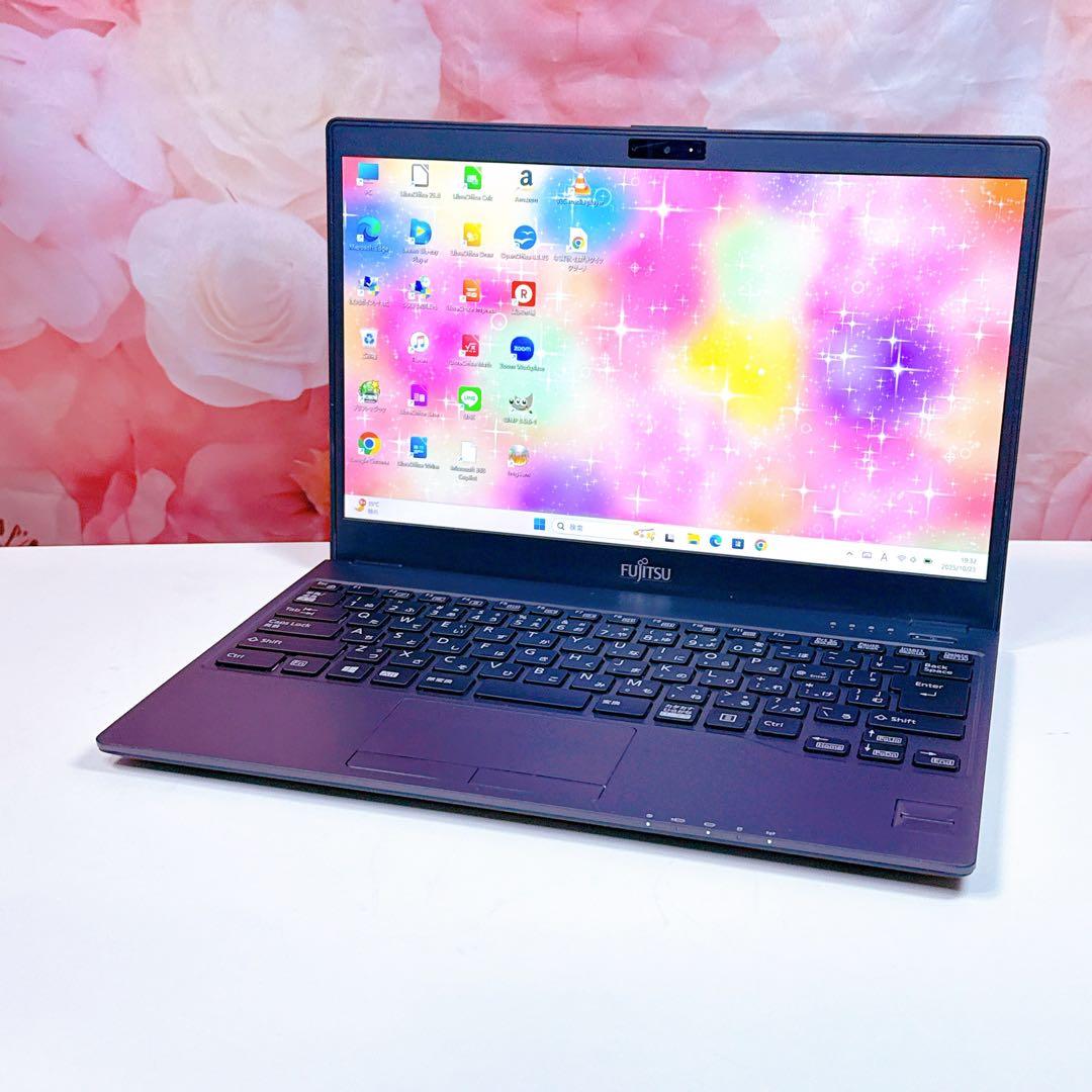 windows11✨爆速SSD 薄型軽量ノートパソコン 13インチ 8GB✨美品